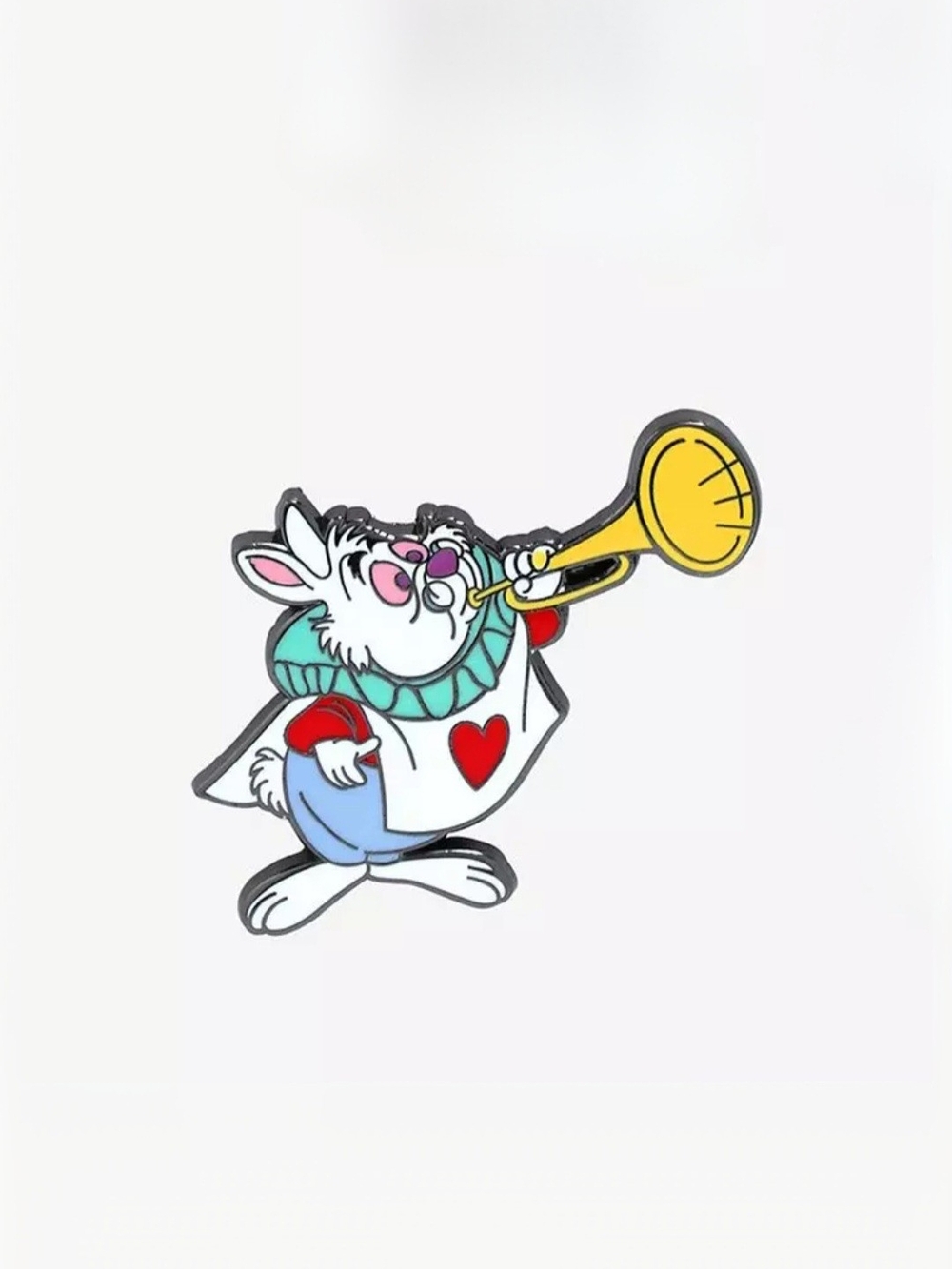 (3/$60) Loungefly Alice In Wonderland Enamel Pin Character White Rabbit